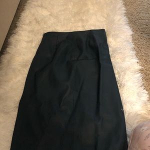 leather skirt